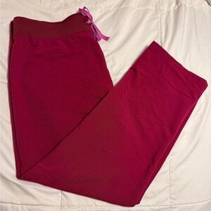 Figs Livingston Scrub Bottoms - Magenta - XL